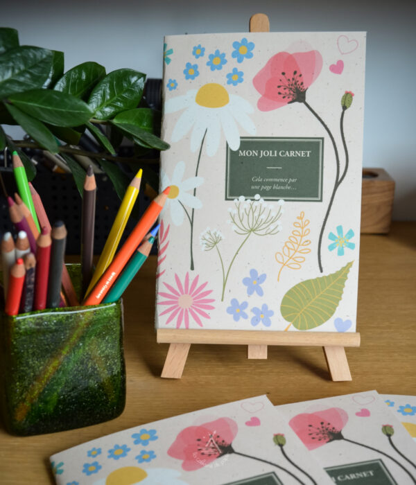 Carnet A5 "Fleurs"