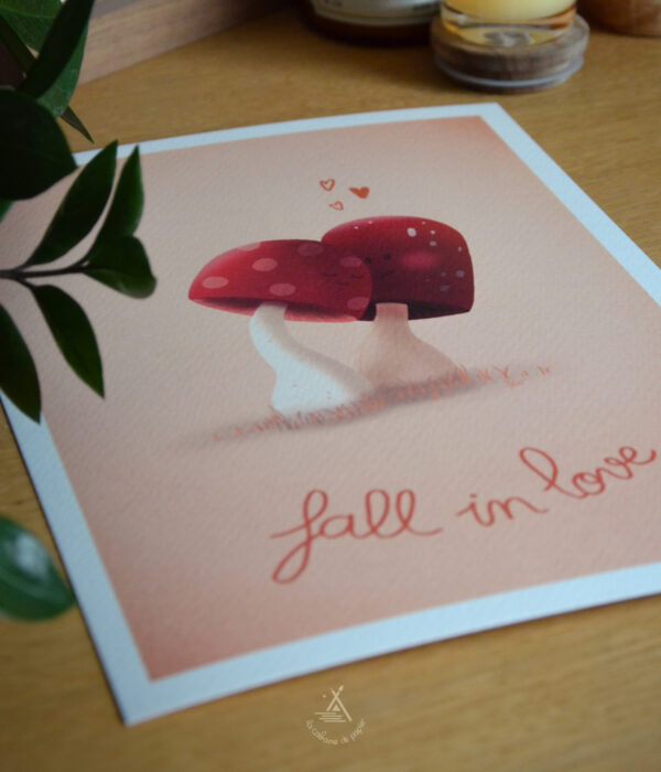 Affiche d'automne Fall in love – Image 3