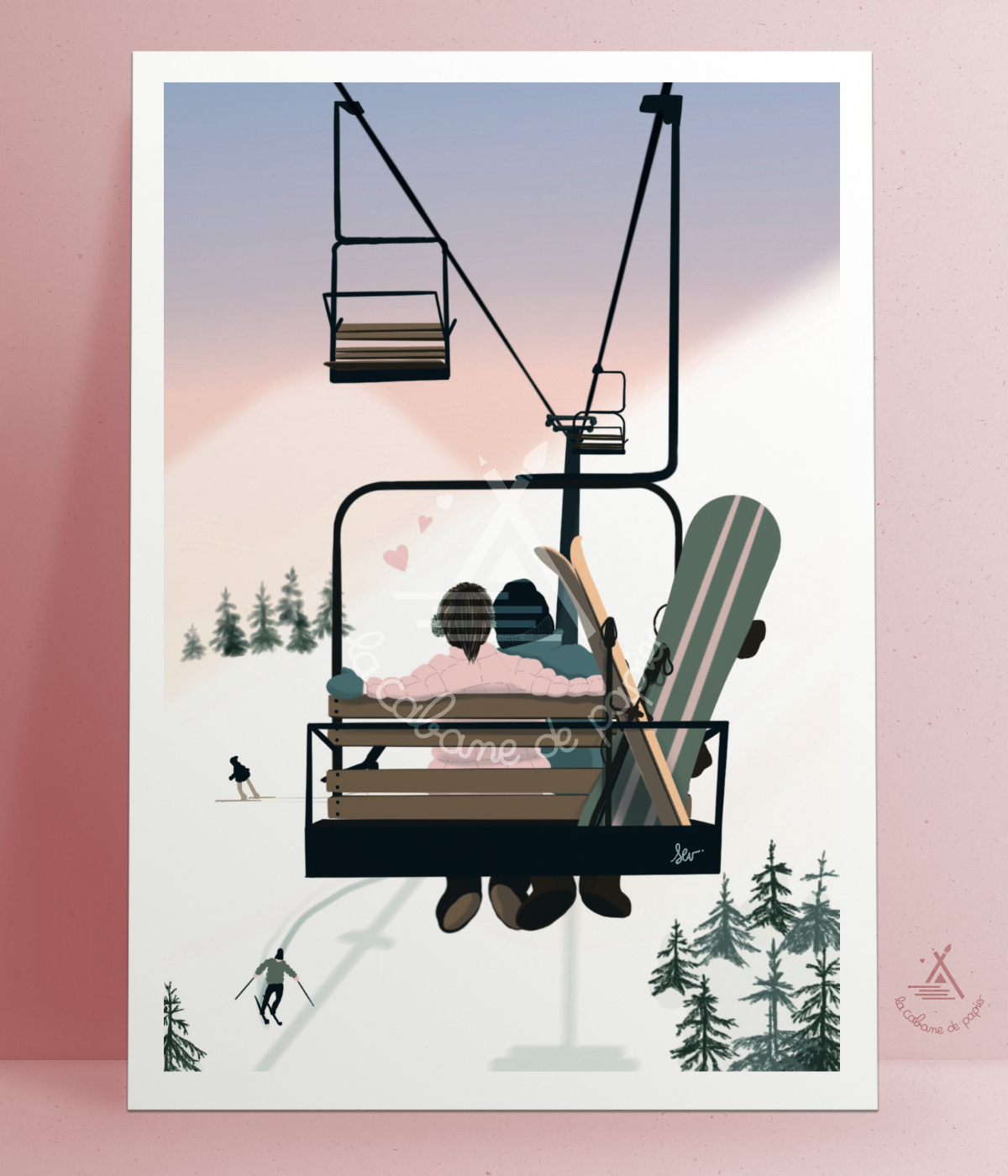 Affiche Jusqu'aux cimes