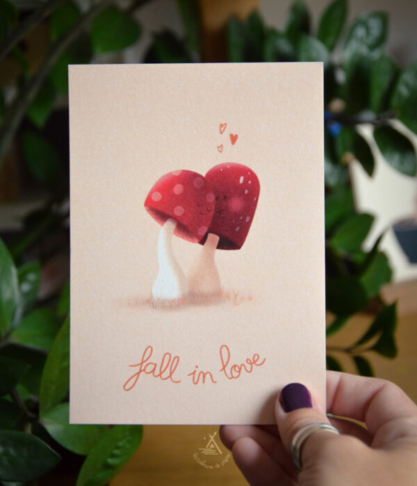 Carte d'amour Fall in love – Image 2