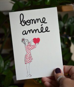 carte de voeux bonne année