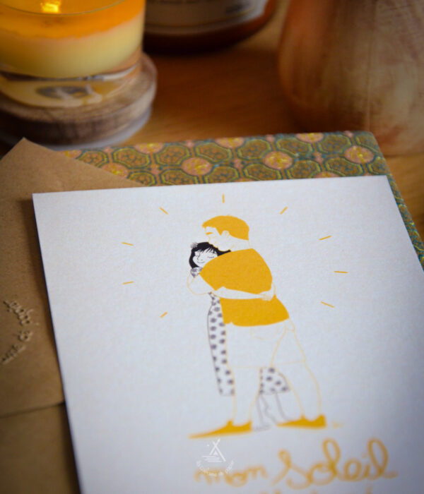 Carte d'amour Mon soleil – Image 2