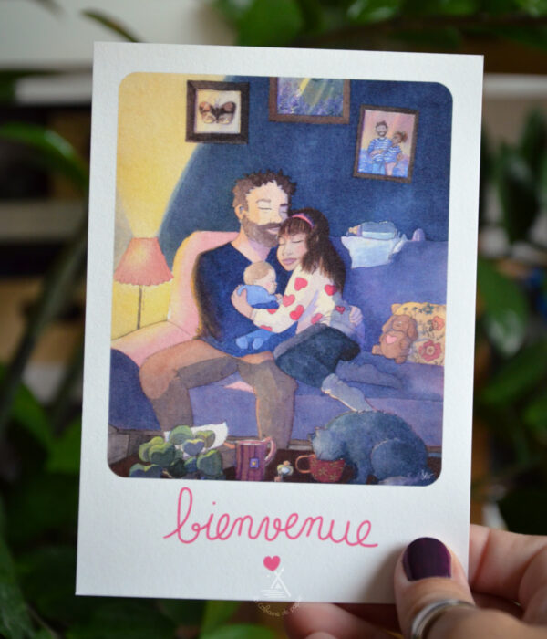 Carte de naissance Bienvenue – Image 2