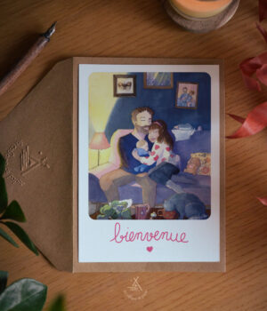 carte de naissance Bienvenue