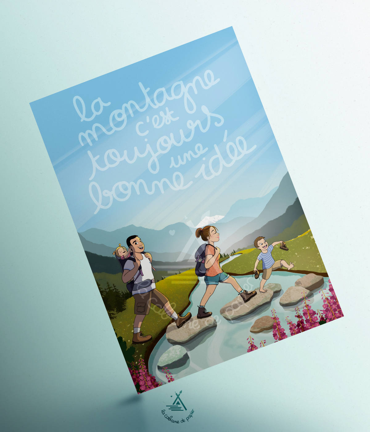 Carte La montagne