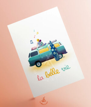 Carte "La belle vie"