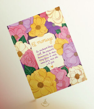 Carte "Ce mariage !"