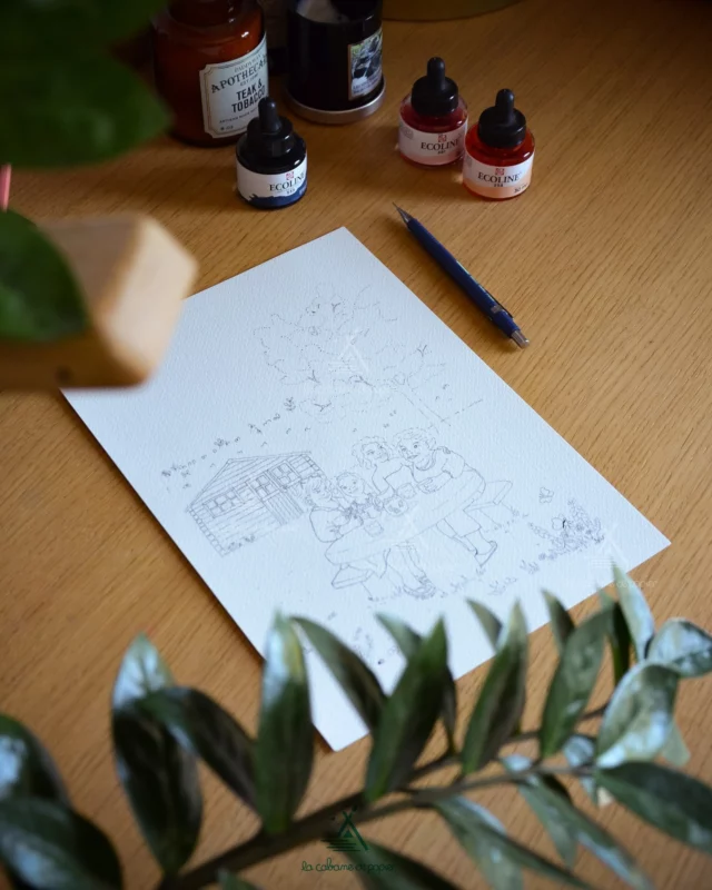 Dernière illustration personnalisée de l’été avec une jolie histoire que je vous raconterai plus tard…

Ensuite je me consacrerai à la collection automne-hiver (on dirait pas comme ça, mais je ne suis pas vraiment en avance 🤭)

Bon dimanche ☀️

#cosyhome #illustratriceaquarelle #dessinautrait #illustrationpersonnalisée #illustrationcosy #croquis